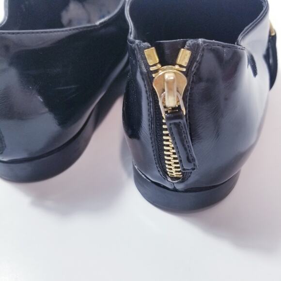 Stella McCartney Morgana Loafer Black Vegan Leather Patent 